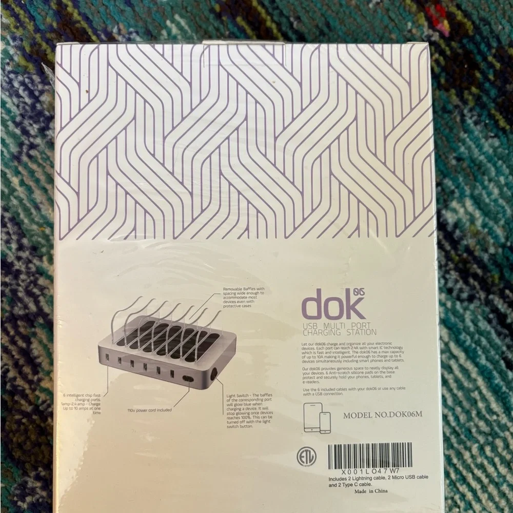 DOK 6 Port Charging Station